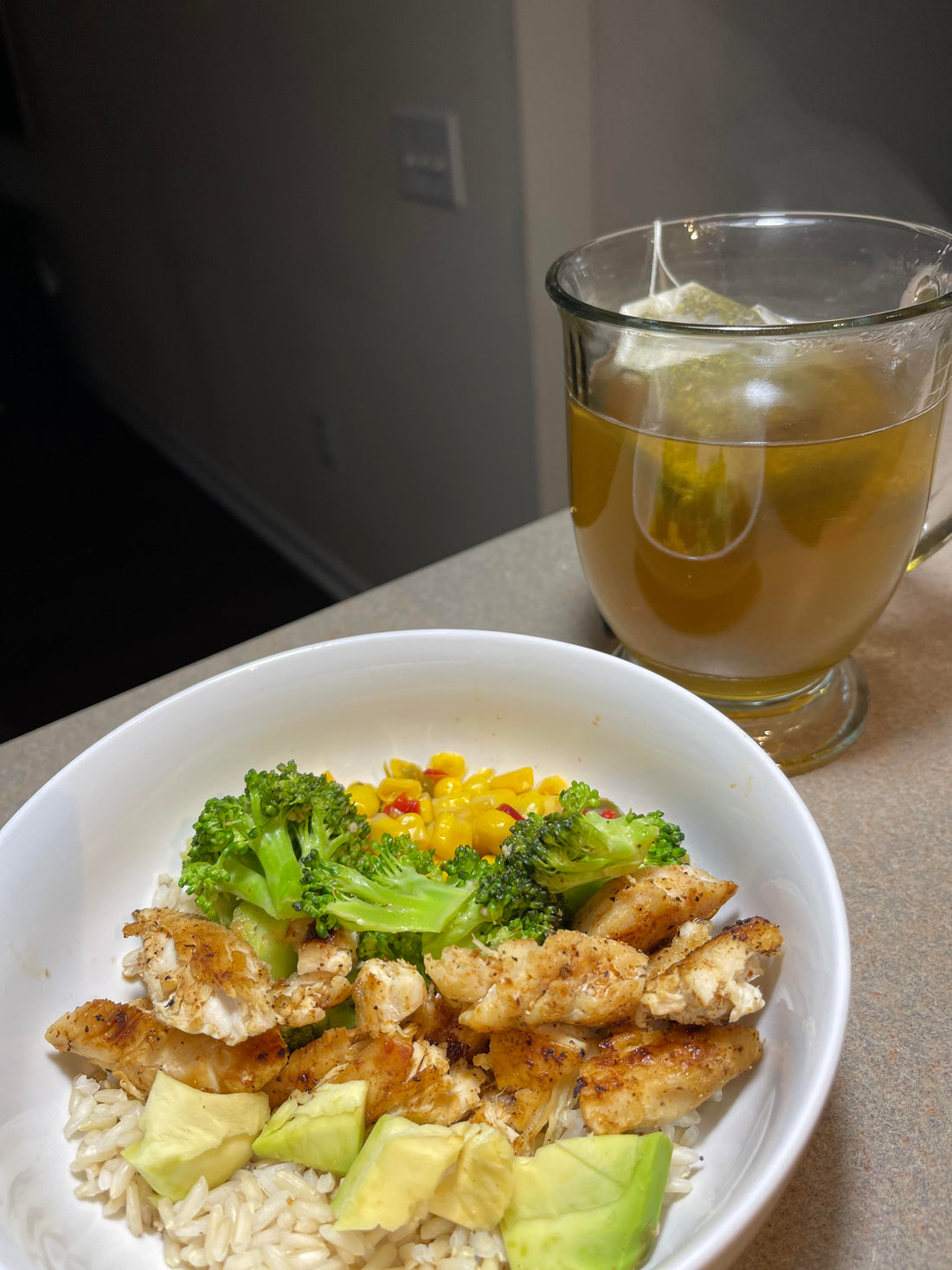 Healthy Dinner Choices (Chicken Grain Bowl)