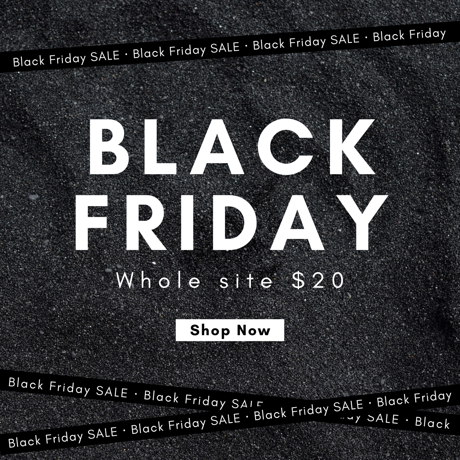 Black Friday Sale is here